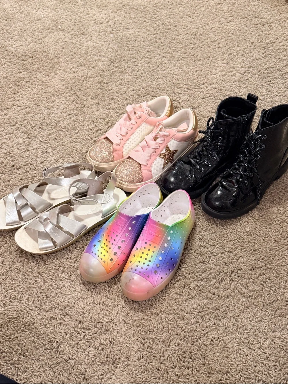 Girls Size 3 Shoe Bundle